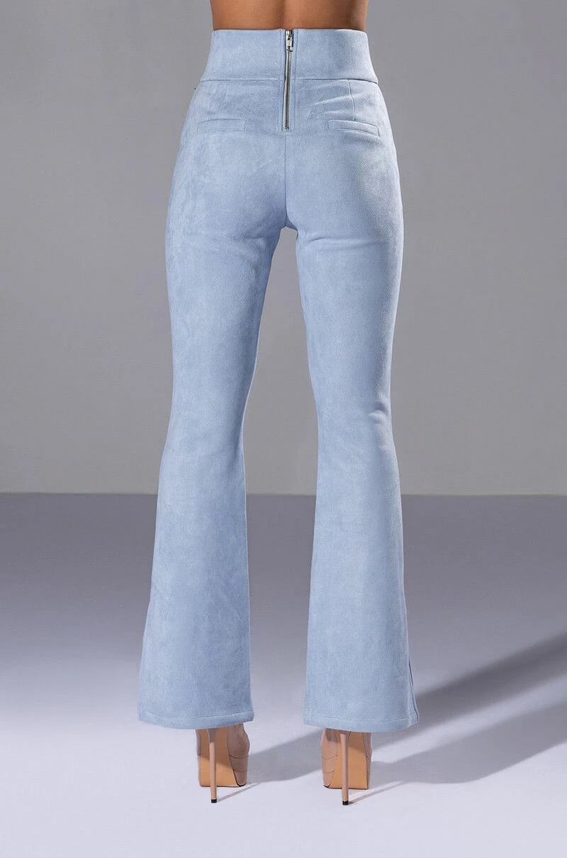 SUEDE BIG BOOTY PANTS 6 SUEDE BIG BOOTY PANTS - Image 6