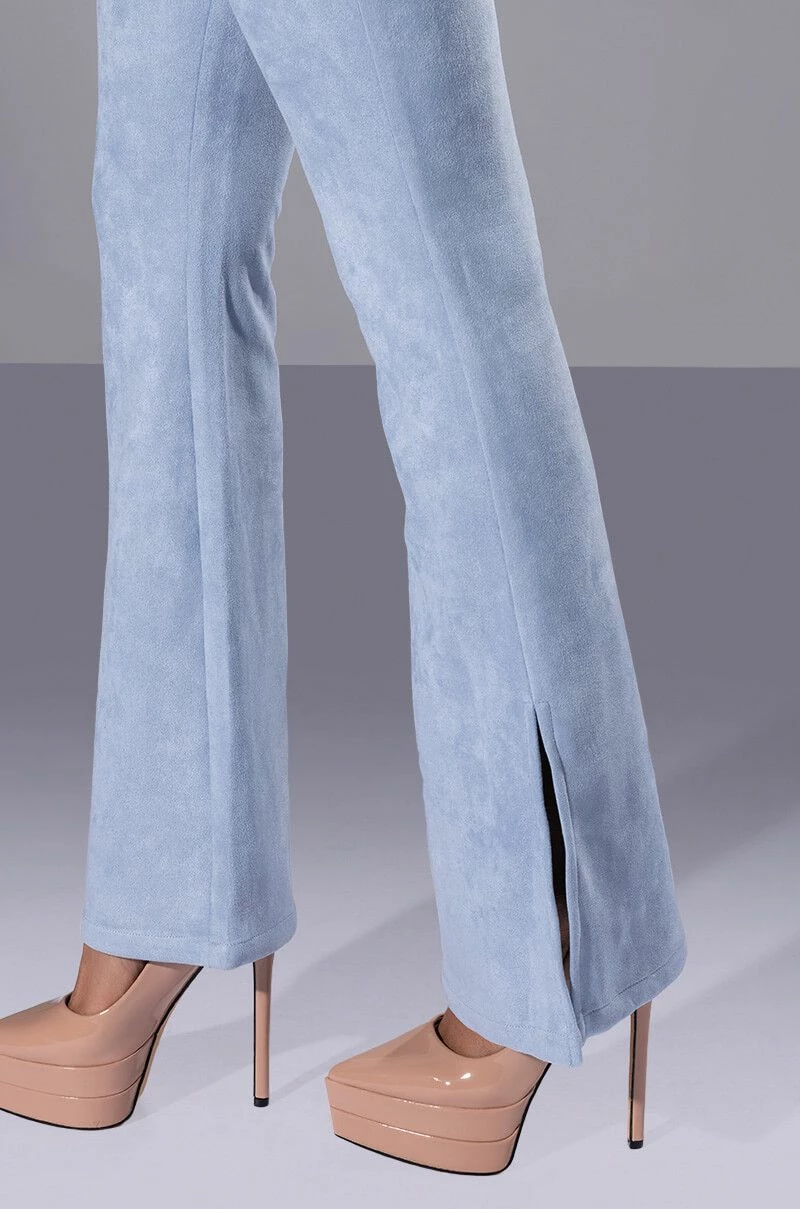 SUEDE BIG BOOTY PANTS 7 SUEDE BIG BOOTY PANTS - Image 7