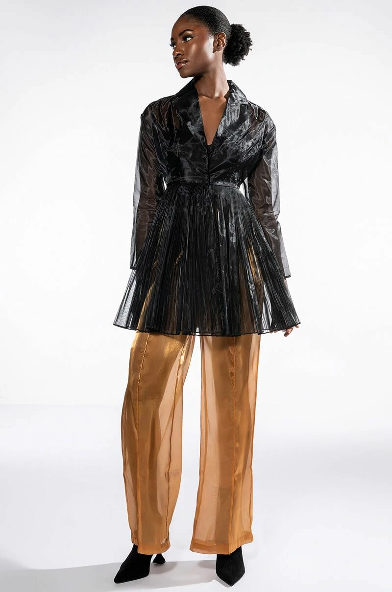 SUN KISSED SHIMMER TROUSER 2 SUN KISSED SHIMMER TROUSER - Image 2