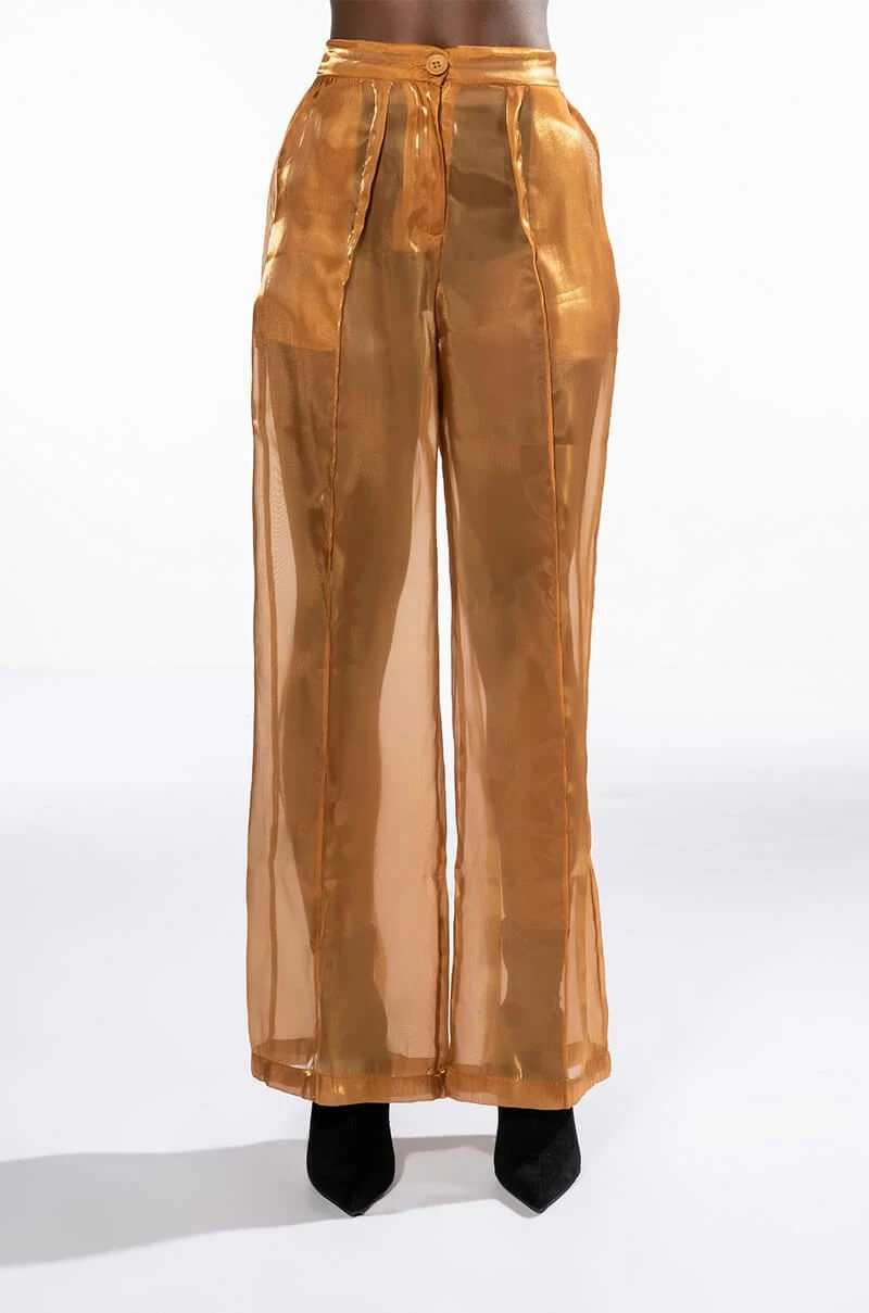 SUN KISSED SHIMMER TROUSER 3 SUN KISSED SHIMMER TROUSER - Image 3