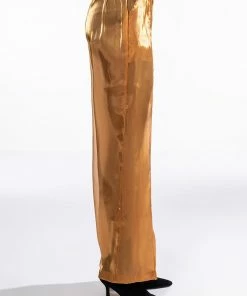 SUN KISSED SHIMMER TROUSER 10 SUN KISSED SHIMMER TROUSER -FINESSE-shop sun kissed shimmer trouser gold 4 4