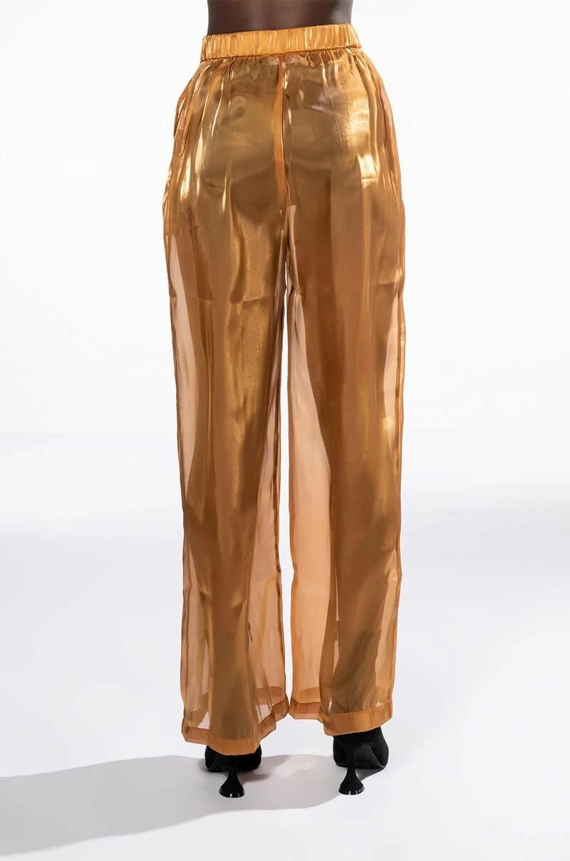 SUN KISSED SHIMMER TROUSER 5 SUN KISSED SHIMMER TROUSER - Image 5