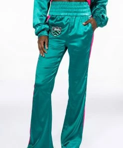 SUPERSONIC SATIN WIDE LEG JOGGER