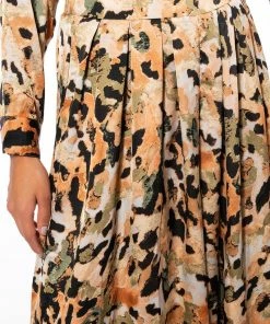 SWEET LOVE WIDE PALAZZO PANT -FINESSE-shop sweet love wide palazzo pant beige multi 6 6 c1 c1 c1