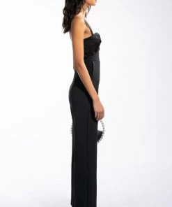 SWITCH IT UP WIDE LEG JUMPSUIT -FINESSE-shop switch it up wide leg jumpsuit black 3 3