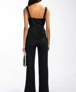 SWITCH IT UP WIDE LEG JUMPSUIT -FINESSE-shop switch it up wide leg jumpsuit black 4 4