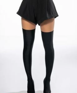 TGIF FLARE SHORTS -FINESSE-shop tgif flare shorts black 4 4