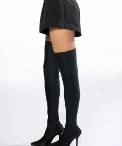 TGIF FLARE SHORTS -FINESSE-shop tgif flare shorts black 5 5