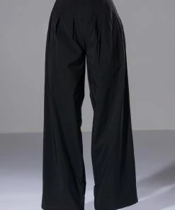 THAT GIRL STRAIGHT LEG CORSET PANT -FINESSE-shop that girl straight leg corset pant black 4 4