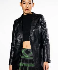 THE FLIRT PLEATED MICRO MINI SKIRT -FINESSE-shop the flirt pleated micro mini skirt green 4 4