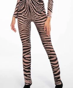 THE REALEST SIDE ZIP MESH LEGGING