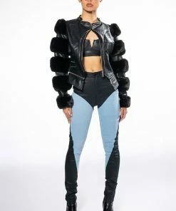 THE WAY SHE MOVES SKINNY JEANS -FINESSE-shop the way she moves skinny jeans black multi 7 7 c1