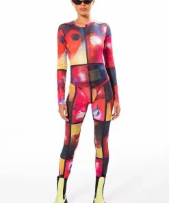 THINKING OF A PLACE MESH LEGGING -FINESSE-shop thinking of a place mesh legging multi 8 8