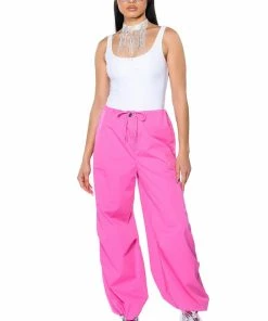 TIME TO RELAX WIDE LEG DRAWSTRING PANTS -FINESSE-shop time to relax wide leg drawstring pants pink 3 3