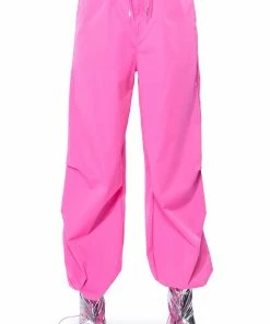 TIME TO RELAX WIDE LEG DRAWSTRING PANTS -FINESSE-shop time to relax wide leg drawstring pants pink 5 5