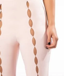 TINO SMALL KEYHOLE TROUSER -FINESSE-shop tino small keyhole trouser light pink 8 8