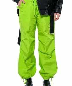TOO LEGIT WIDE LEG CARGO PANTS 12 TOO LEGIT WIDE LEG CARGO PANTS -FINESSE-shop too legit wide leg cargo pants in lime lime 4 4