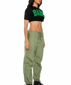 TOO LEGIT WIDE LEG CARGO PANTS 11 TOO LEGIT WIDE LEG CARGO PANTS -FINESSE-shop too legit wide leg cargo pants green 4 4