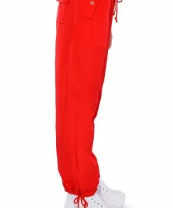 TOO LEGIT WIDE LEG CARGO PANTS 19 TOO LEGIT WIDE LEG CARGO PANTS -FINESSE-shop too legit wide leg cargo pants red 9 9