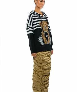 TOP OF THE WORLD CINCHED MAXI SKIRT -FINESSE-shop top of the world cinched maxi skirt beige 3 3