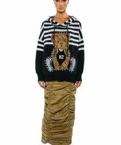 TOP OF THE WORLD CINCHED MAXI SKIRT -FINESSE-shop top of the world cinched maxi skirt beige 9 9