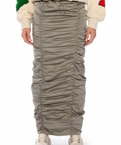 TOP OF THE WORLD CINCHED MAXI SKIRT