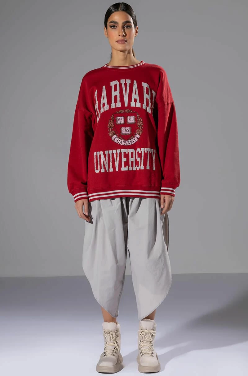 TRE CHIC CROPPED OVERSIZED PANTS 3 TRE CHIC CROPPED OVERSIZED PANTS - Image 3