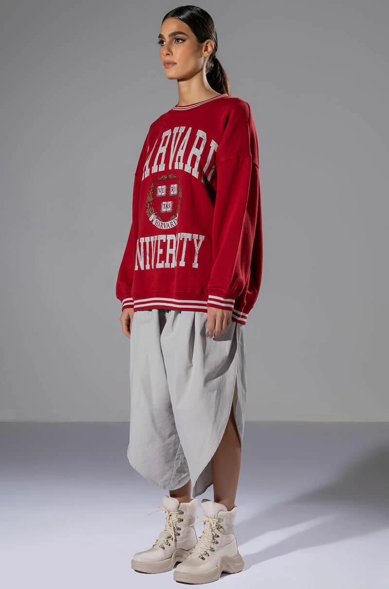 TRE CHIC CROPPED OVERSIZED PANTS 4 TRE CHIC CROPPED OVERSIZED PANTS - Image 4