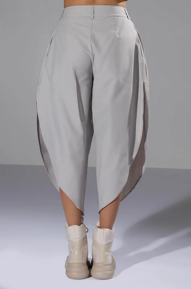 TRE CHIC CROPPED OVERSIZED PANTS 7 TRE CHIC CROPPED OVERSIZED PANTS - Image 7
