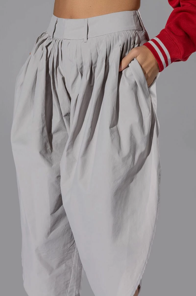 TRE CHIC CROPPED OVERSIZED PANTS 8 TRE CHIC CROPPED OVERSIZED PANTS - Image 8