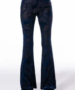 TROPIC LIKE ITS HOT HIGH RISE FLARE PANT -FINESSE-shop tropic like its hot high rise flare pant blue multi 3 3