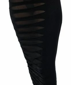 TRY ME DISTRESSED MIDI SKIRT 19 TRY ME DISTRESSED MIDI SKIRT -FINESSE-shop try me distressed midi skirt black 10 10