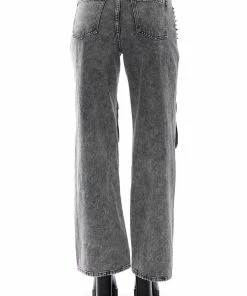 TURN IT UP STUD EMBELLISHED UTILITY JEANS -FINESSE-shop turn it up stud embellished utility jeans grey 7 7