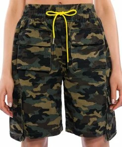 UNBOTHERED OVERSIZED CAMO SHORTS 11 UNBOTHERED OVERSIZED CAMO SHORTS -FINESSE-shop unbothered oversized camo shorts camo 3 3