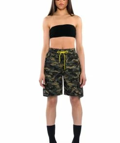 UNBOTHERED OVERSIZED CAMO SHORTS 12 UNBOTHERED OVERSIZED CAMO SHORTS -FINESSE-shop unbothered oversized camo shorts camo 4 4