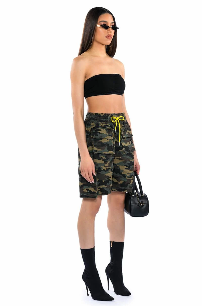 UNBOTHERED OVERSIZED CAMO SHORTS 5 UNBOTHERED OVERSIZED CAMO SHORTS - Image 5