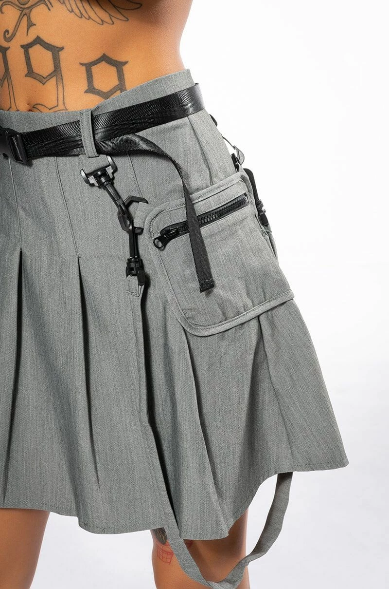 UNDERCOVER PLEATED MINI SKIRT 9 UNDERCOVER PLEATED MINI SKIRT - Image 9