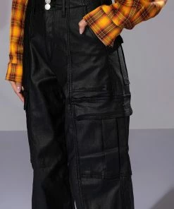 UNFORGETTABLE CARGO PANT 13 UNFORGETTABLE CARGO PANT -FINESSE-shop unforgettable cargo pant black 8 8