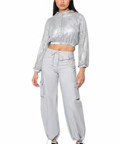 VENENO WIDE LEG CARGO PANTS -FINESSE-shop veneno wide leg cargo pants grey 3 3