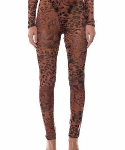 WILD CHEETAH PRINT LEGGINGS