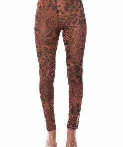 WILD CHEETAH PRINT LEGGINGS -FINESSE-shop wild cheetah print leggings beige multi 4 4