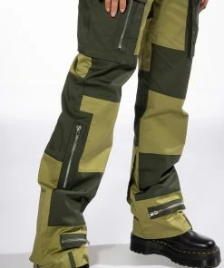 WILD ONES COLORBLOCK CARGO PANT 11 WILD ONES COLORBLOCK CARGO PANT -FINESSE-shop wild ones colorblock cargo pant olive 6 6