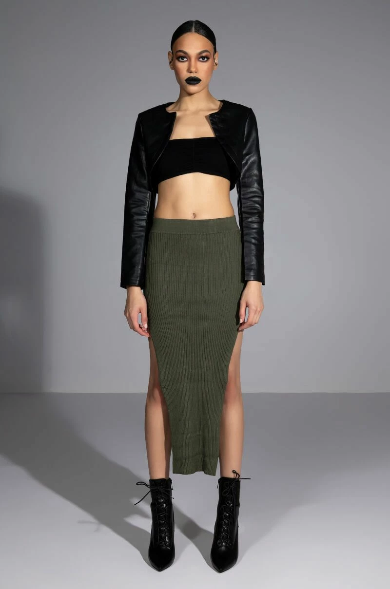 WILLA KNIT MIDI SKIRT 8 WILLA KNIT MIDI SKIRT - Image 8