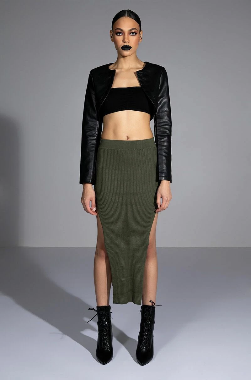 WILLA KNIT MIDI SKIRT 5 WILLA KNIT MIDI SKIRT - Image 5