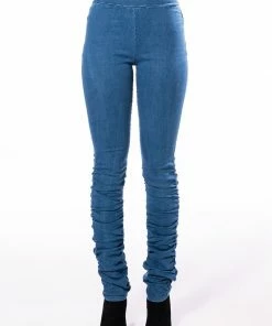 X.O HIGH RISE STACKED DENIM -FINESSE-shop xo high rise stacked denim medium blue denim 3 3 c1 c1