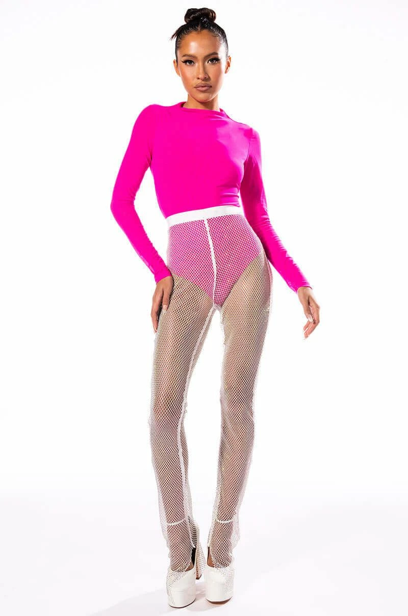 YOU CAN'T HANDLE THIS MESH RHINESTONE PANT 1 YOU CAN'T HANDLE THIS MESH RHINESTONE PANT