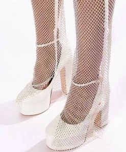 YOU CAN'T HANDLE THIS MESH RHINESTONE PANT 14 YOU CAN'T HANDLE THIS MESH RHINESTONE PANT -FINESSE-shop you cant handle this mesh rhinestone pant white 8 8