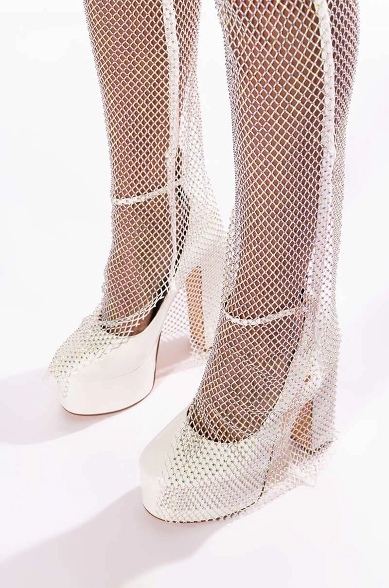 YOU CAN'T HANDLE THIS MESH RHINESTONE PANT 6 YOU CAN'T HANDLE THIS MESH RHINESTONE PANT - Image 6