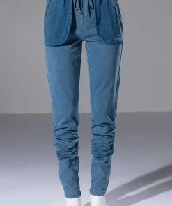 YOU OUGHTA KNOW DENIM JOGGER -FINESSE-shop you oughta know denim jogger medium blue denim 5 5 c1