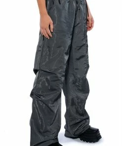 ZONA OVERSIZED PARACHUTE PANTS 11 ZONA OVERSIZED PARACHUTE PANTS -FINESSE-shop zona oversized parachute pants charcoal grey 3 3